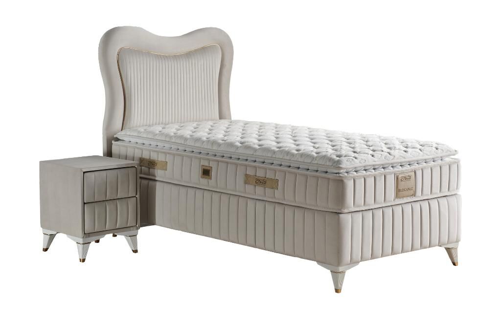Elegance 120x200 Tek Kişilik Yatak, Baza, Başlık Seti MYB1304A
