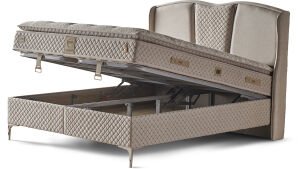 Trend 160x200 Çift Kişilik Yatak, Baza, Başlık Seti