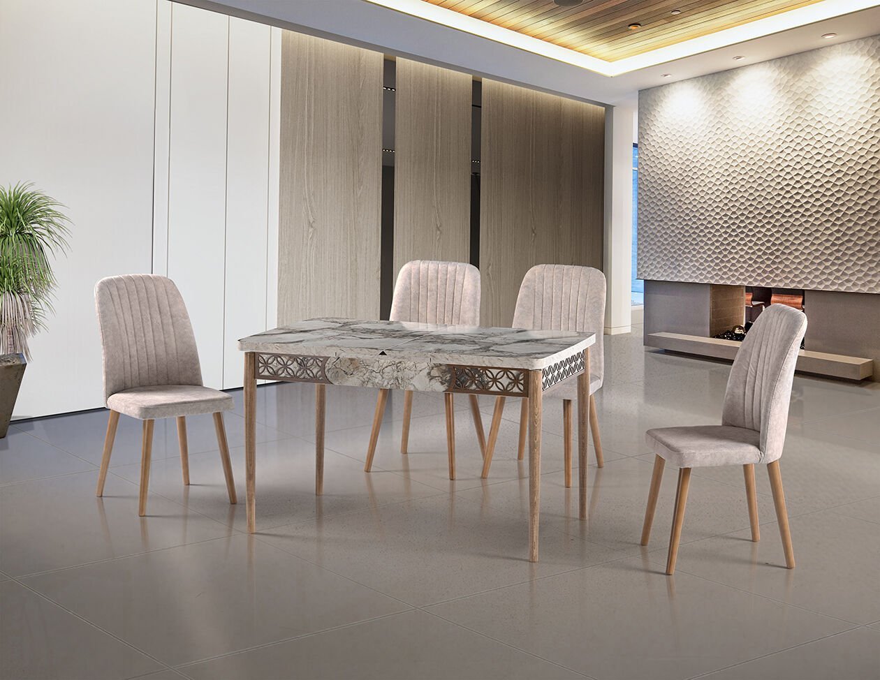 MD Masa Sandalye Takımı GKR1035
