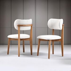 İnci Oval Masa & Atlas Naturel Sandalye Takımı HDR1209