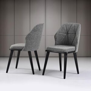 Avangard Siyah Masa & Buse Sandalye & Buse Benç Takımı HDR1218