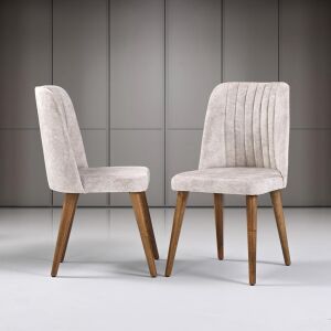 Avangard Ceviz Masa & Valenta Ceviz Sandalye Takımı HDR1220