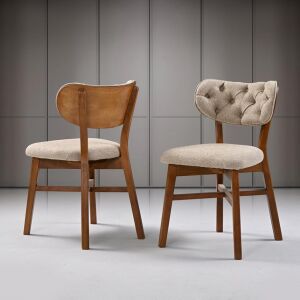 Manolya Ceviz Masa & Kartal Ceviz Sandalye Takımı HDR1239