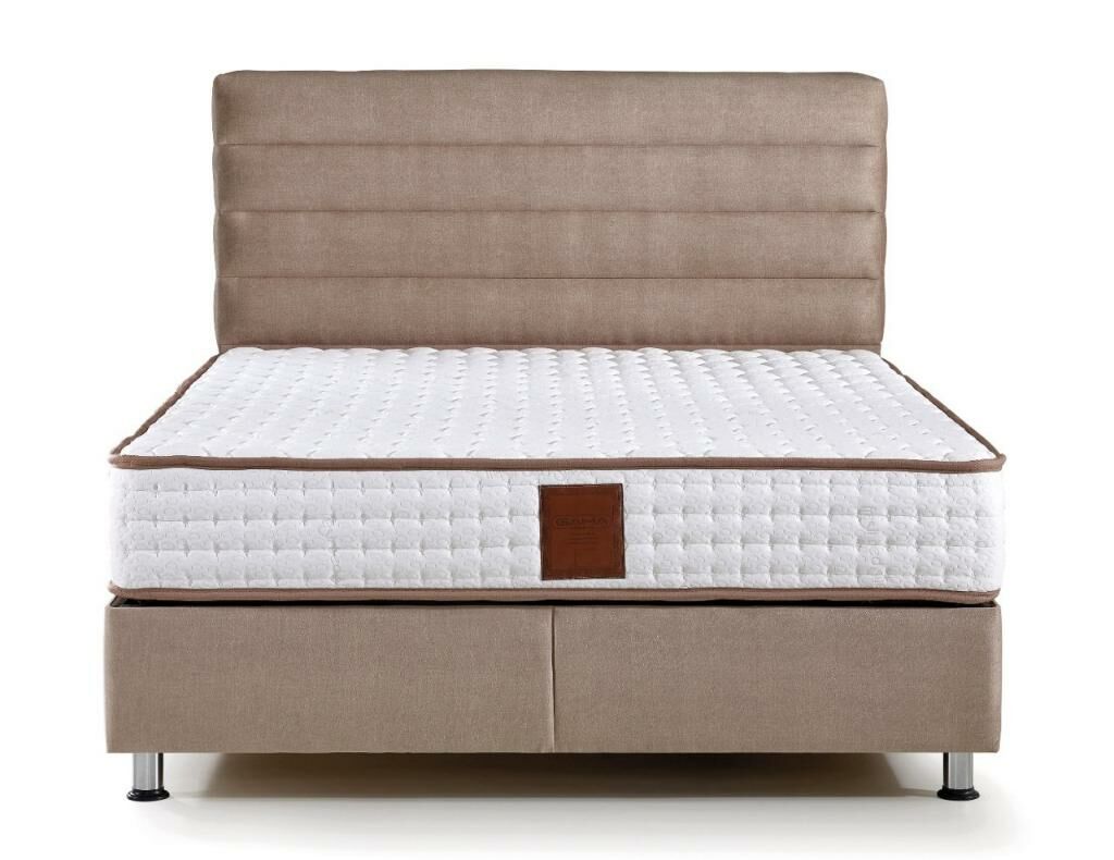 MD Sedef 140x190 Çift Kişilik Yatak, Baza, Başlık Seti GM121
