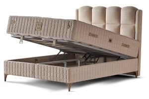 Milano 160x200 Çift Kişilik Yatak, Baza, Başlık Seti