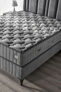 Optimum 150x200 Çift Kişilik Yatak, Baza, Başlık Seti