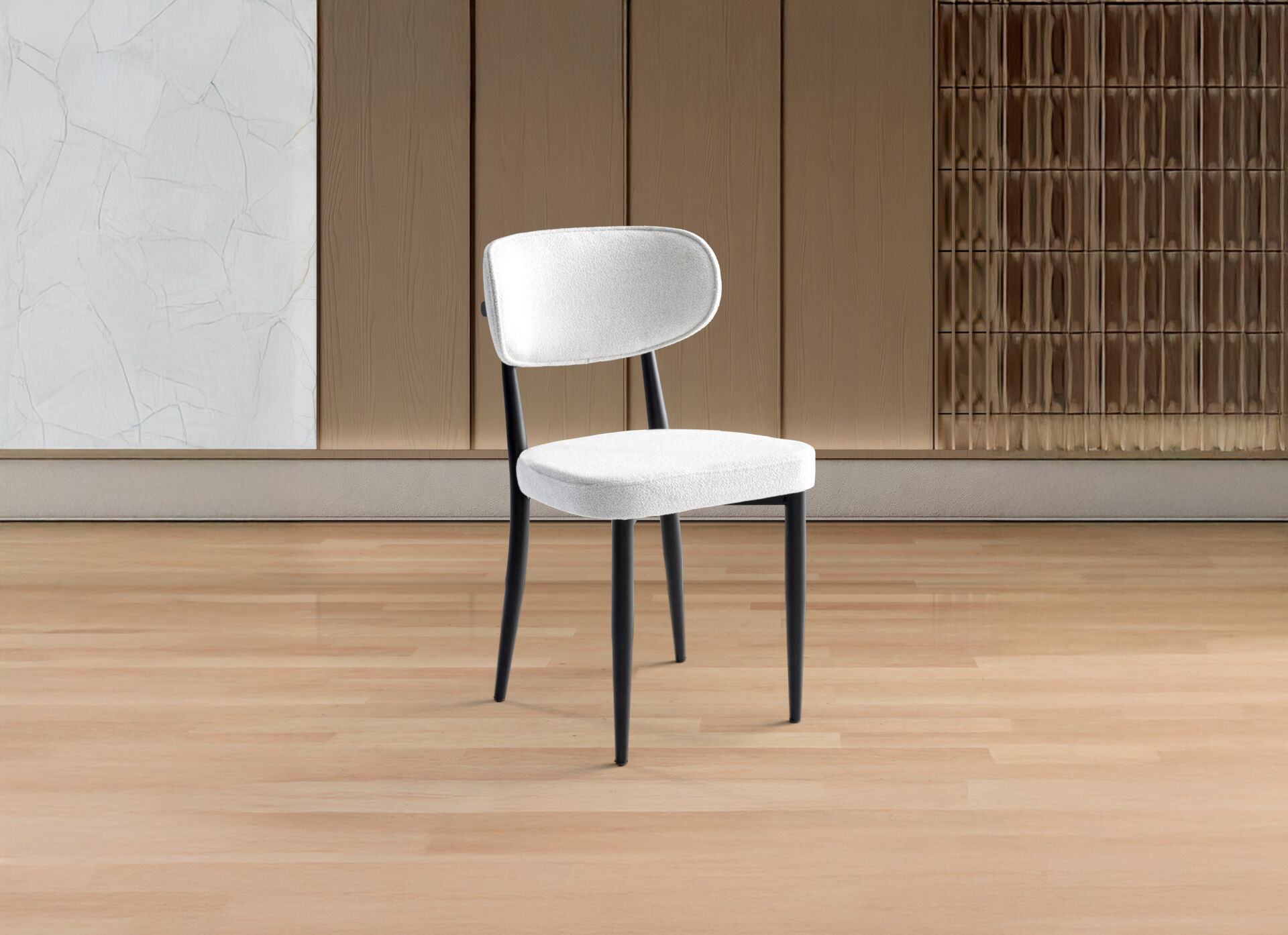 Kütük Sandalye Beyaz TN0643B