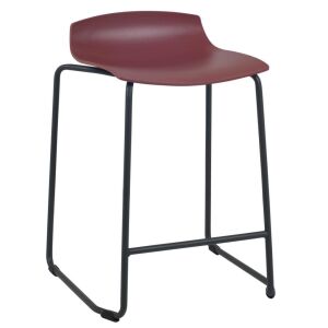 X-treme Sled Pro Koyu Kırmızı - Beyaz Bar Taburesi PPT1644