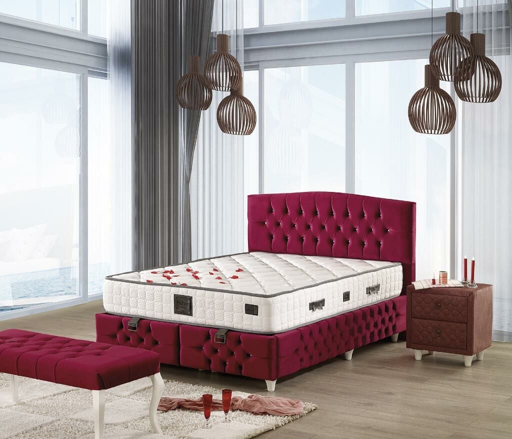 Soft 120X200 Tek Kişilik Yatak, Baza, Başlık Seti EY113