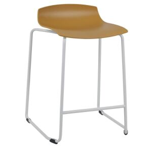 X-treme Sled Pro Koyu Sarı - Beyaz Bar Taburesi PPT1647