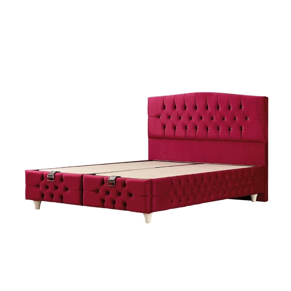 Soft 150X200 Double Mattress, Divan Base, Headboard Set EY113