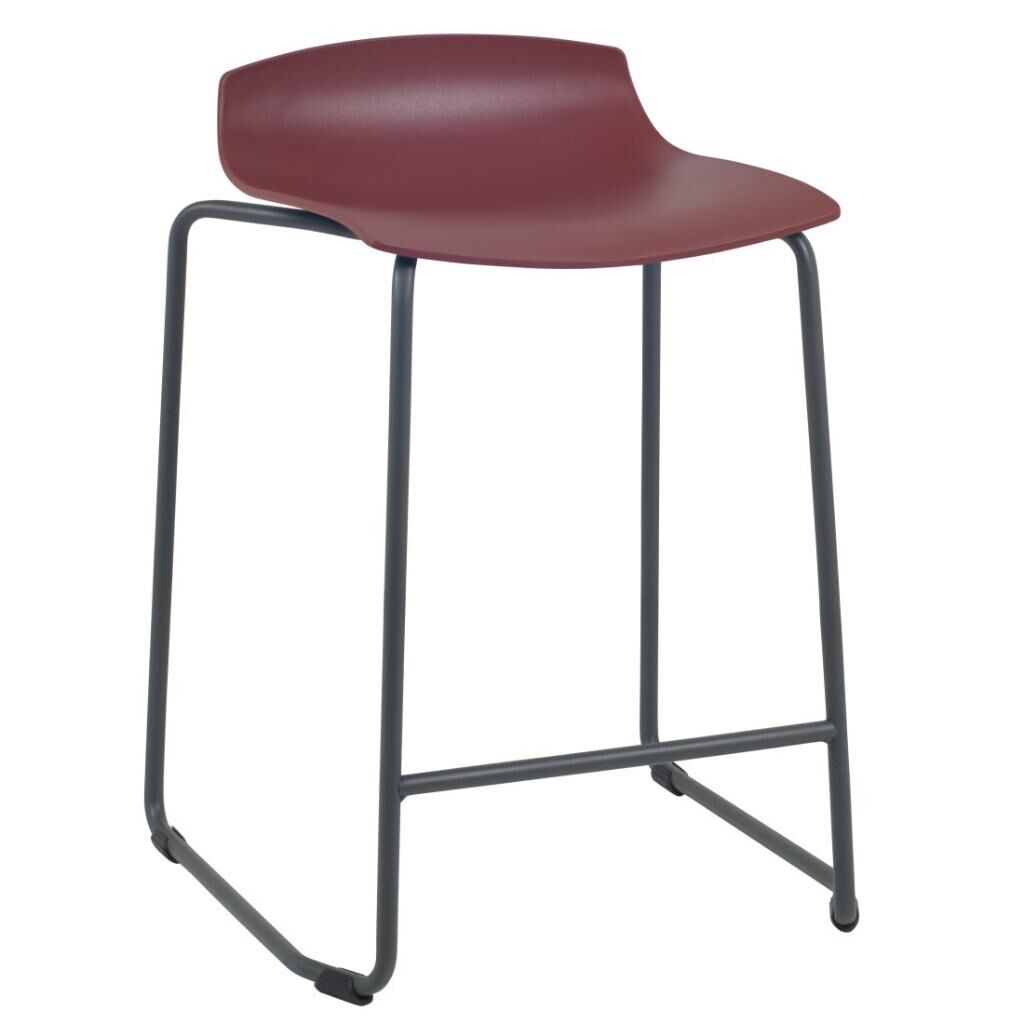 X-treme Sled Pro Koyu Kırmızı - Antrasit Bar Taburesi PPT1657