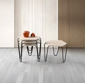 Piramit Zigon Sehpa Traverten TN0659