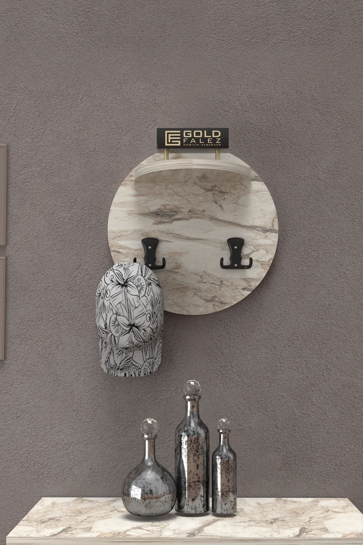 MD Wall Hanger Efes White