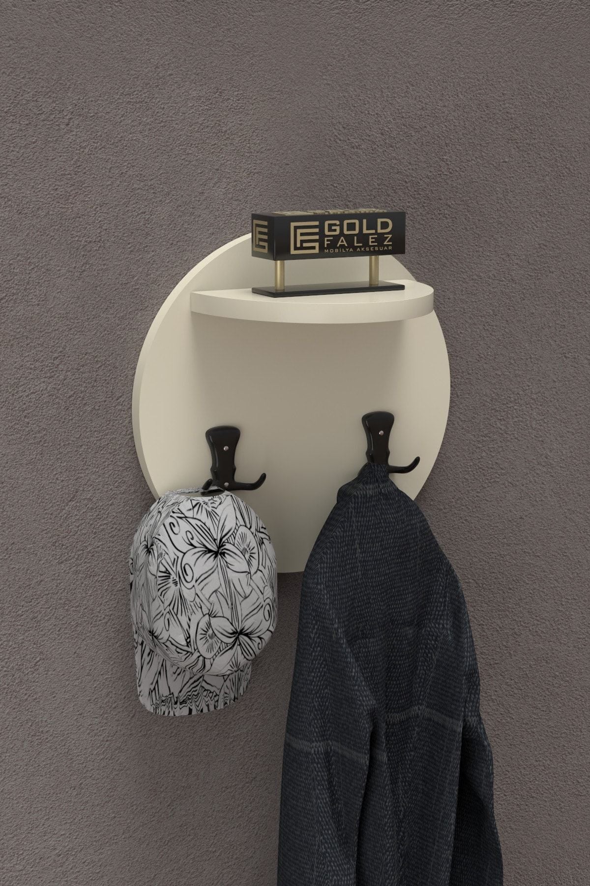 Ilkal Wall Hanger Cream Beige