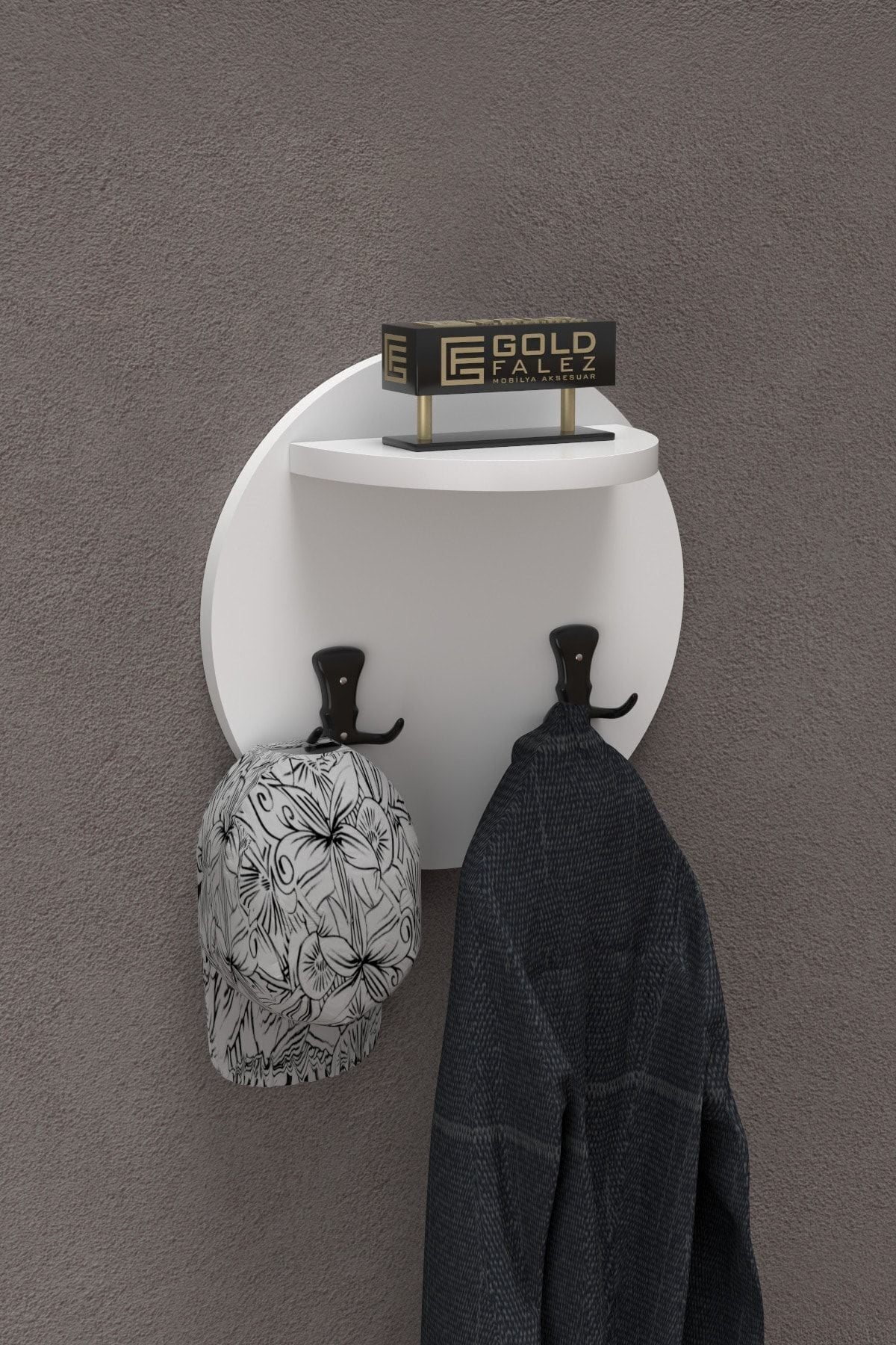 Ilkal Wall Hanger White