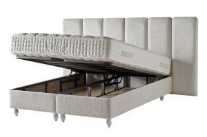 Angel Modern 200x200 Çift Kişilik Baza, Başlık Seti CB3409