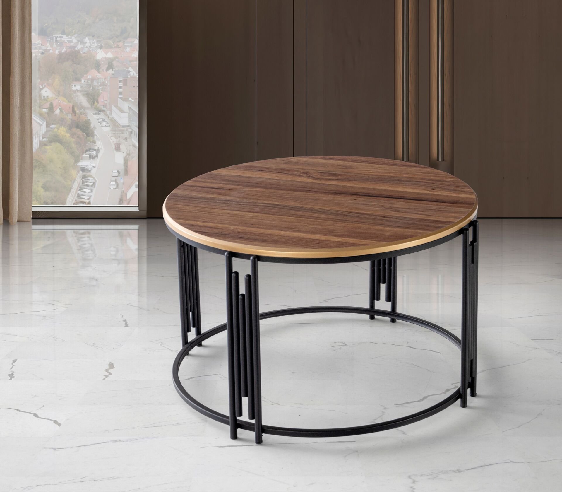 Piyano Orta Sehpa Ceviz TN0667