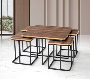 4+1 Yaşam Sehpa Ceviz TN0673