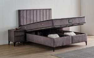 Venta 160x200 Çift Kişilik Yatak, Baza, Başlık Seti MYB1311A