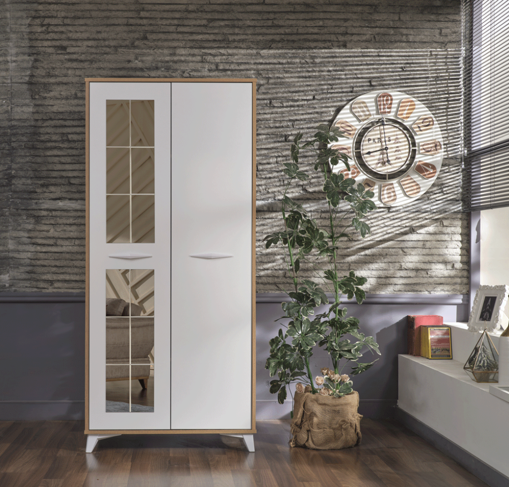 MD Havin 2-Door Wardrobe AT-1018