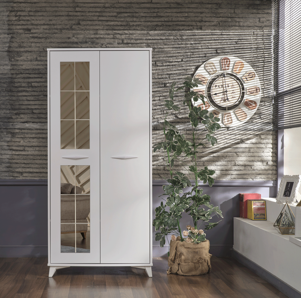 MD Havin 2-Door Wardrobe AT-1018