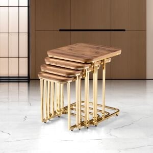 Venüs Zigon Sehpa Ceviz TN0683