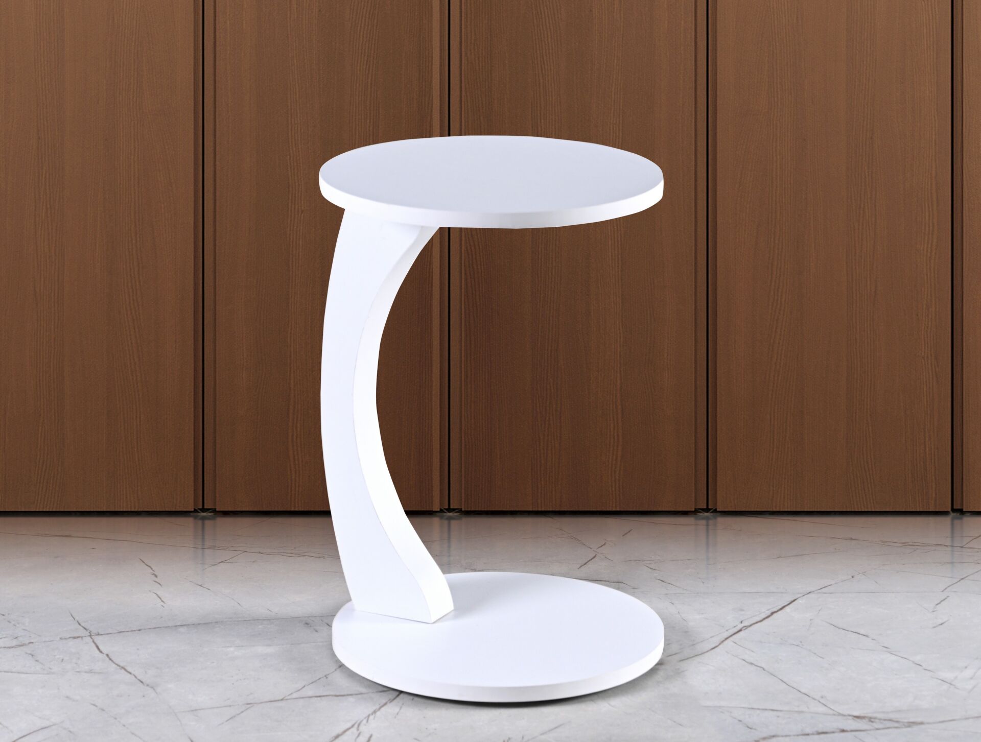 Tembellik Sehpa Beyaz