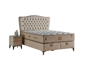Roleks 120x200 Tek Kişilik Yatak, Baza, Başlık Seti MYB1301