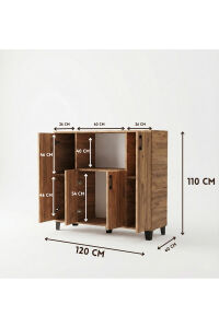 MD Mikrodalga Dolabı Atlantik Çam 120 cm
