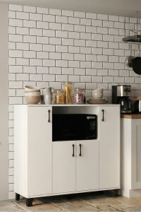 MD Mikrodalga Dolabı Beyaz 120 cm