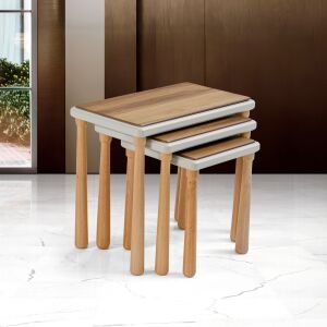 Mantar Zigon Sehpa Ceviz TN0703