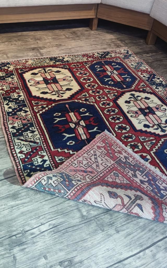Bergama Kozak Yunta Hand-Woven 145x108 Rug MDH1002