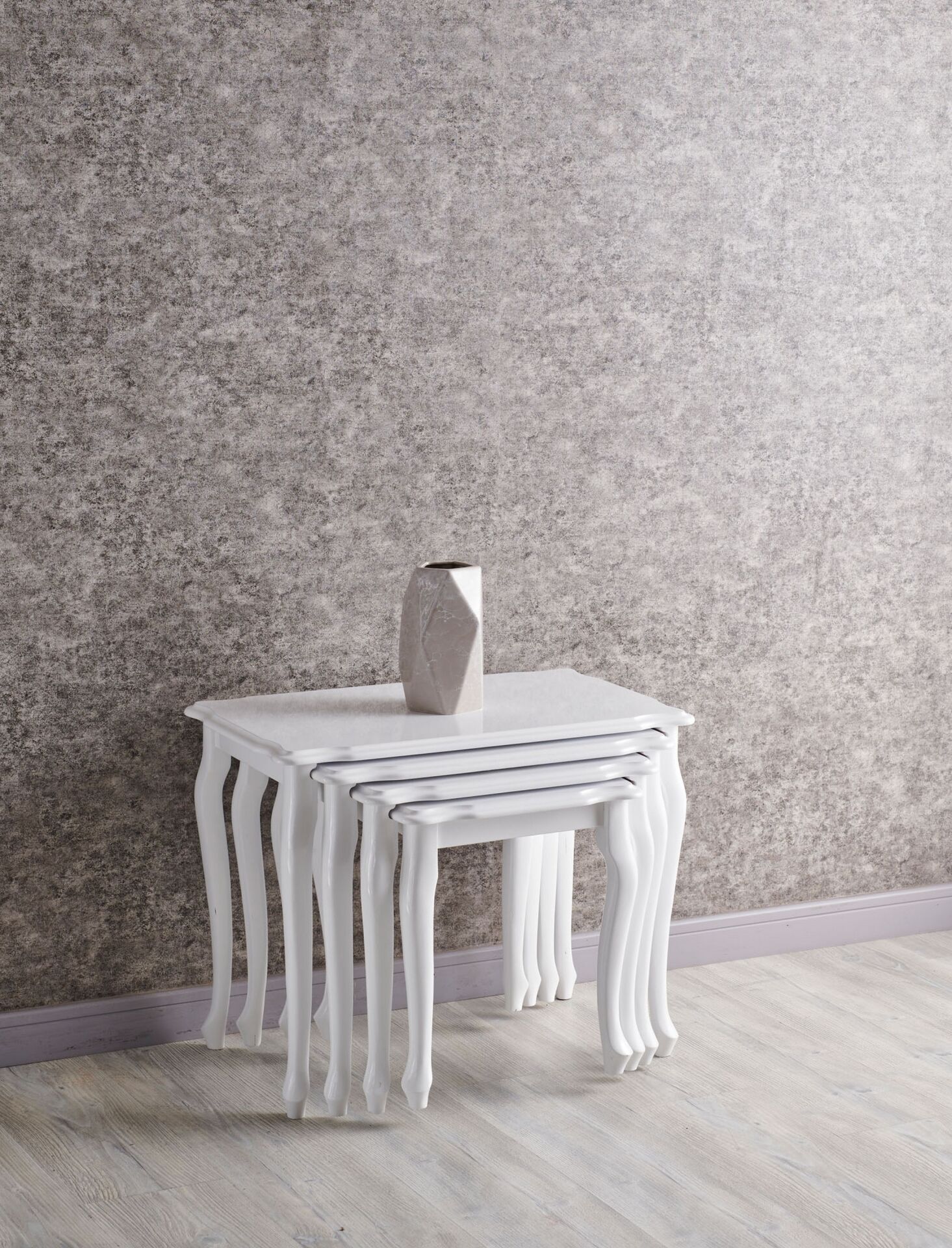 Lükens Zigon Sehpa Beyaz TN0705