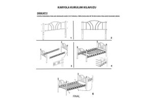 Bella Metal Karyola 140x200 ARM143 Bordo