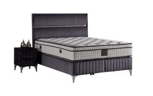 Silver 150x200 Çift Kişilik Yatak, Baza, Başlık Seti MYB1303
