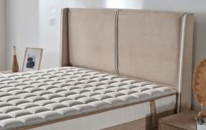 Trend Krem 100x200 Tek Kişilik Baza, Başlık Seti CB3414