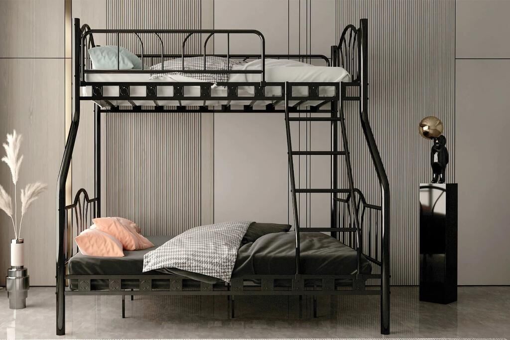 Imaj Bunk Bed 90x190 + 140x190 ARM057 Black