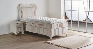 Elegance 120x200 Tek Kişilik Yatak, Baza, Başlık Seti MYB1304A