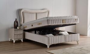 Elegance 120x200 Tek Kişilik Yatak, Baza, Başlık Seti MYB1304A