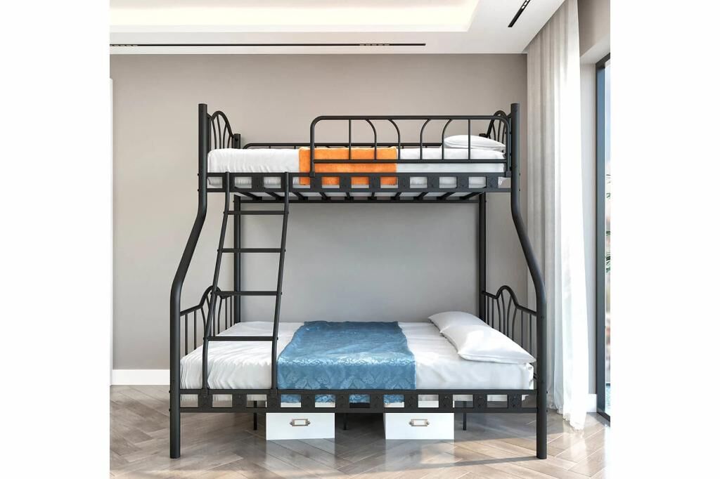 Imaj Bunk Bed 90x200 + 140x200 ARM058 Black
