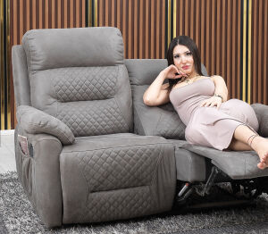 Anemon 2'li Sabit Elektrik Mekanizmalı Fonksiyonel Baba TV Koltuğu
