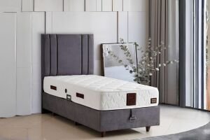 Latextra 90x190 Tek Kişilik Yatak, Baza, Başlık Seti CP1038