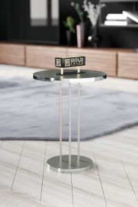 MD Gümüş Terra Sehpa Seti Ceviz Kahverengi 4'lü