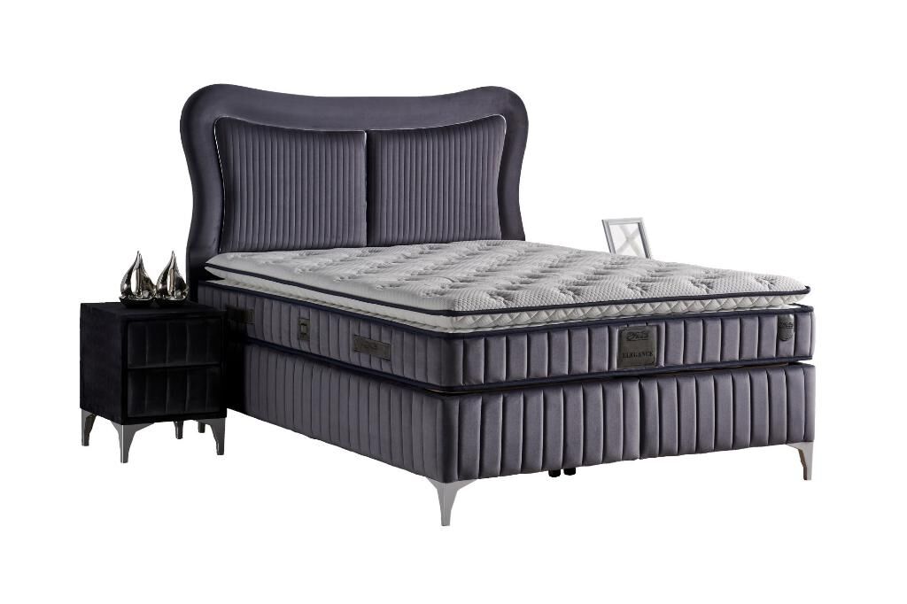 Elegance 90x190 Tek Kişilik Yatak, Baza, Başlık Seti MYB1304B