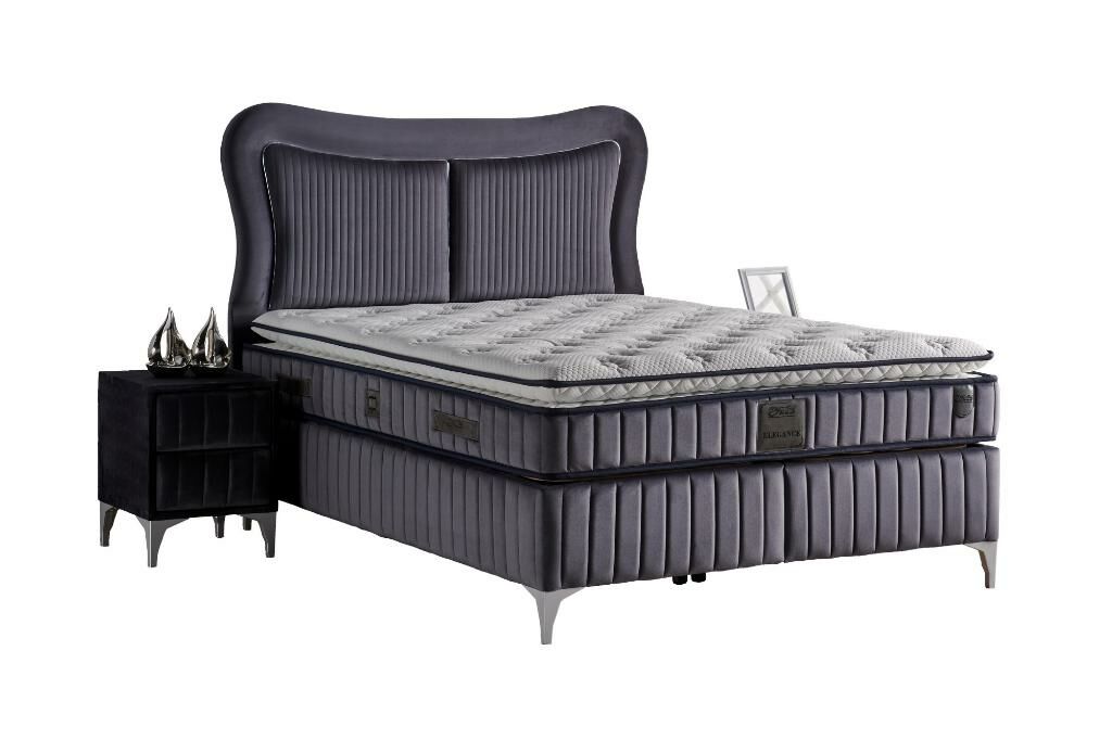 Elegance 100x200 Tek Kişilik Yatak, Baza, Başlık Seti MYB1304B