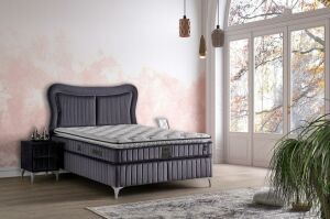 Elegance 100x200 Tek Kişilik Yatak, Baza, Başlık Seti MYB1304B