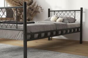 Metis Metal Karyola 90x190 ARM164 Siyah