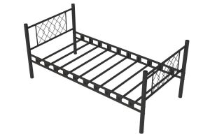 Metis Metal Karyola 90x200 ARM165 Siyah