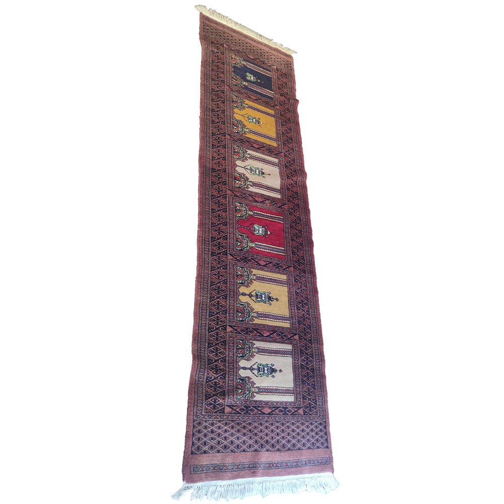 Afghan Hand-Woven 217x62 Rug 2 MDH1021
